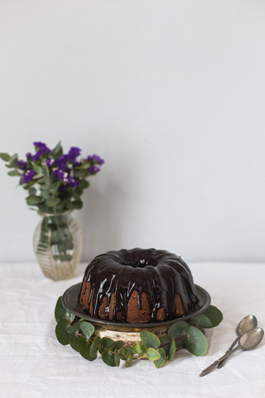 Chocolate bundt cake - Carnets parisiens