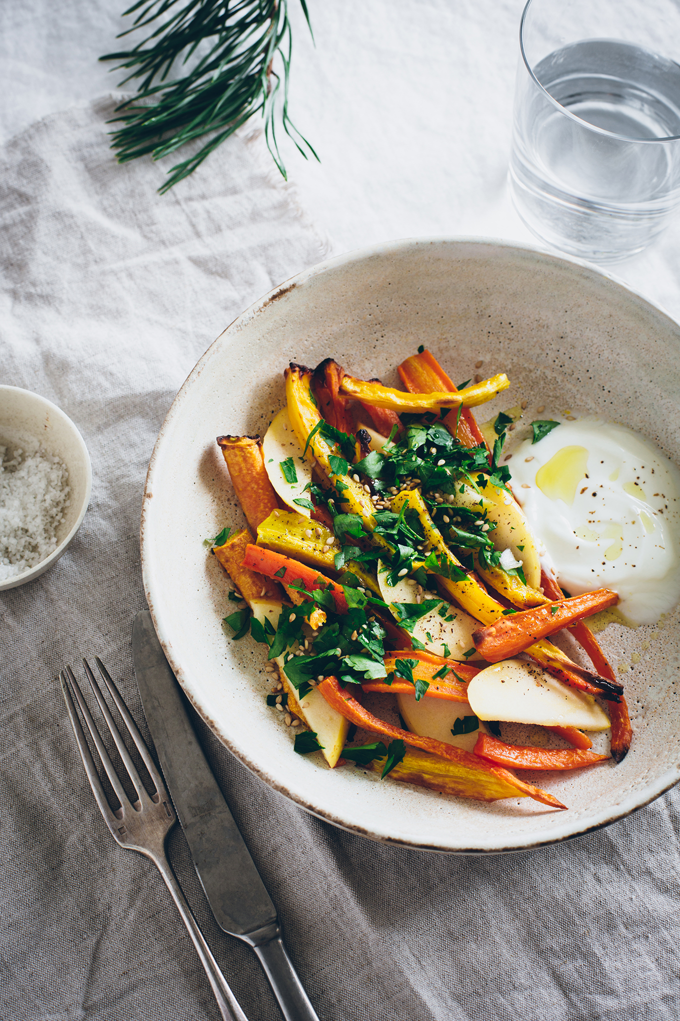 Apple and carrot salad - Carnets Parisiens