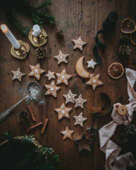 Christmas Gingerbread Stars
