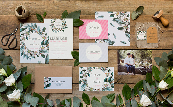 My Dear Paper - Wedding Vintage Garden 2 collection - Photo by Cyrielle Mothas