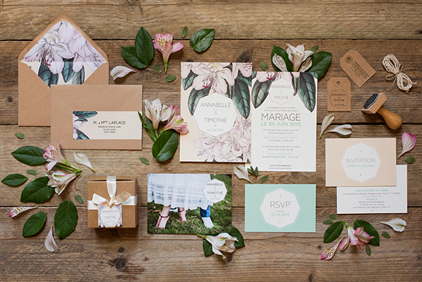 My Dear Paper - Wedding Vintage Garden 1 collection - Photo by Cyrielle Mothas