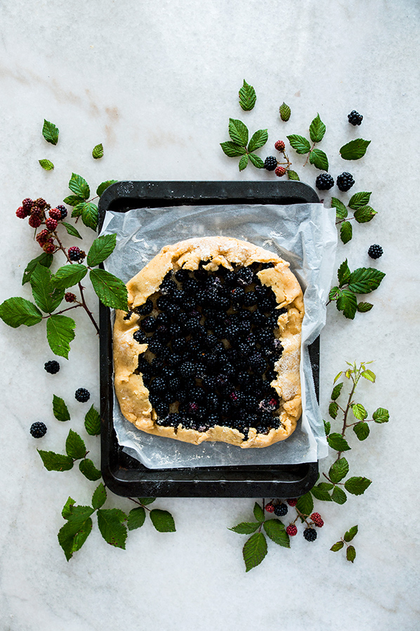 Blackberry galette - Carnets parisiens