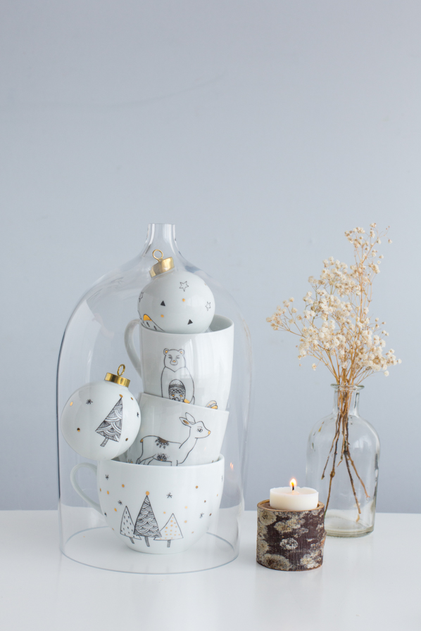 Christmas ceramic - Carnets parisiens