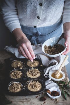 Les muffins vegan aux pommes