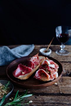 Pain maison et Pata Negra