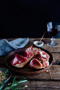 Pain maison et Pata Negra