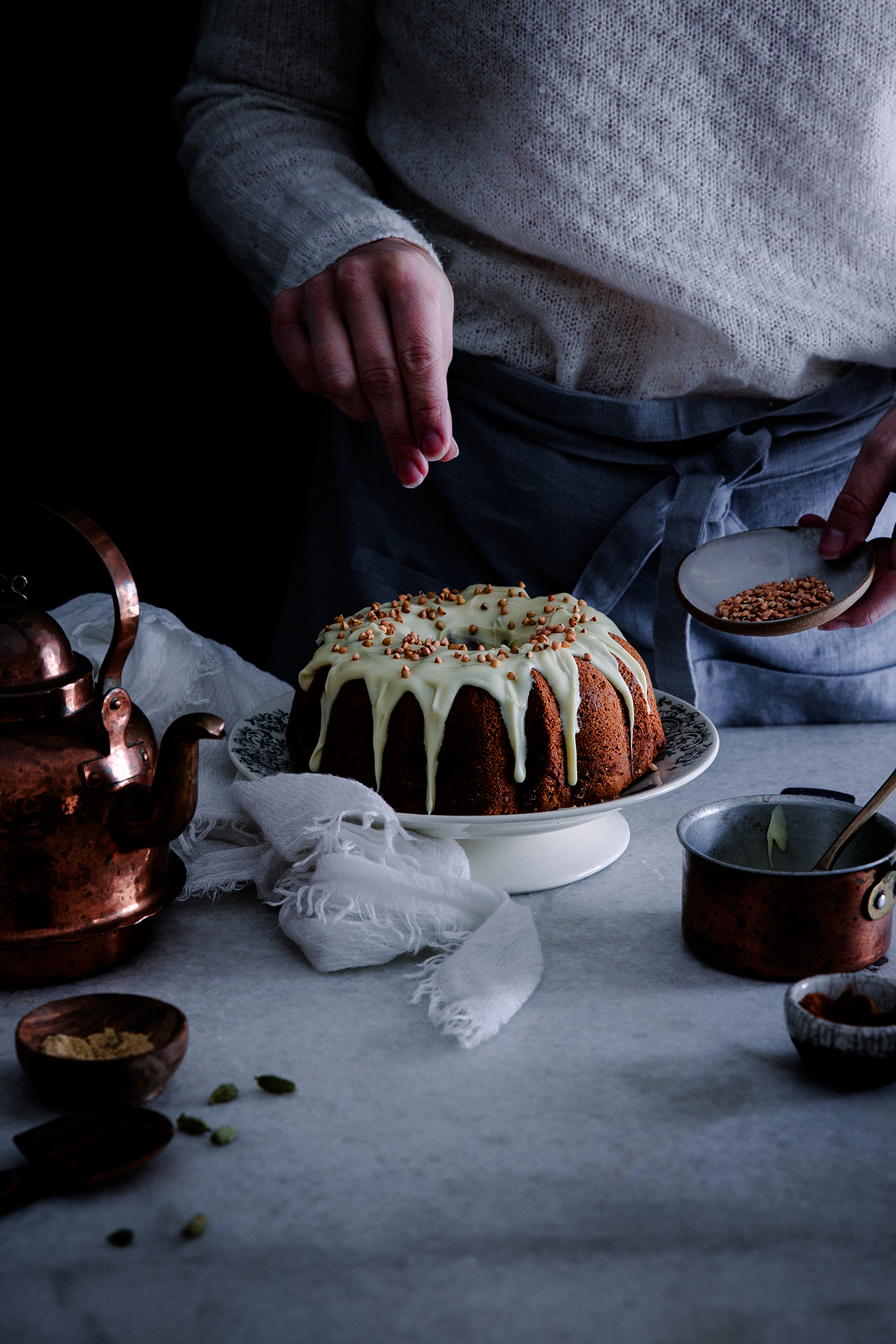 Clementine and cardamome cake - Carnets Parisiens