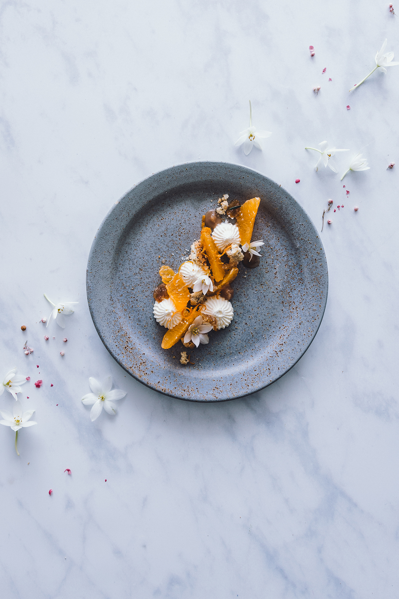 Clementine and chestnut dessert - Carnets Parisiens