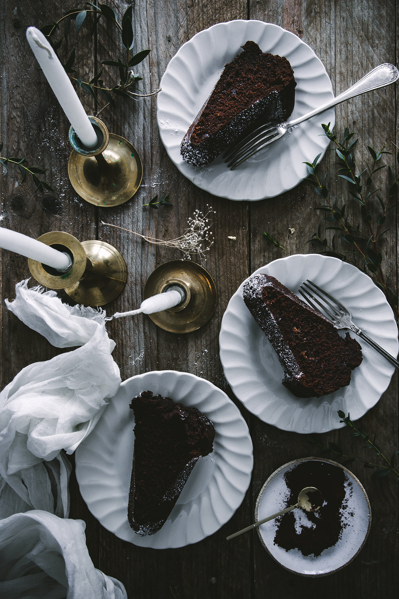 Chocolate and cinammon bundt cake - Carnets Parisiens