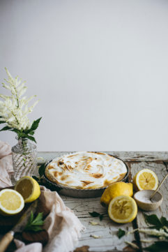 Tarte au citron meringuée