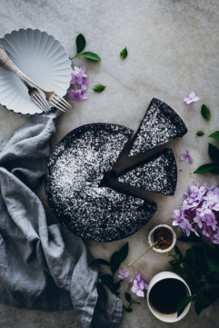 Le gâteau moelleux au chocolat