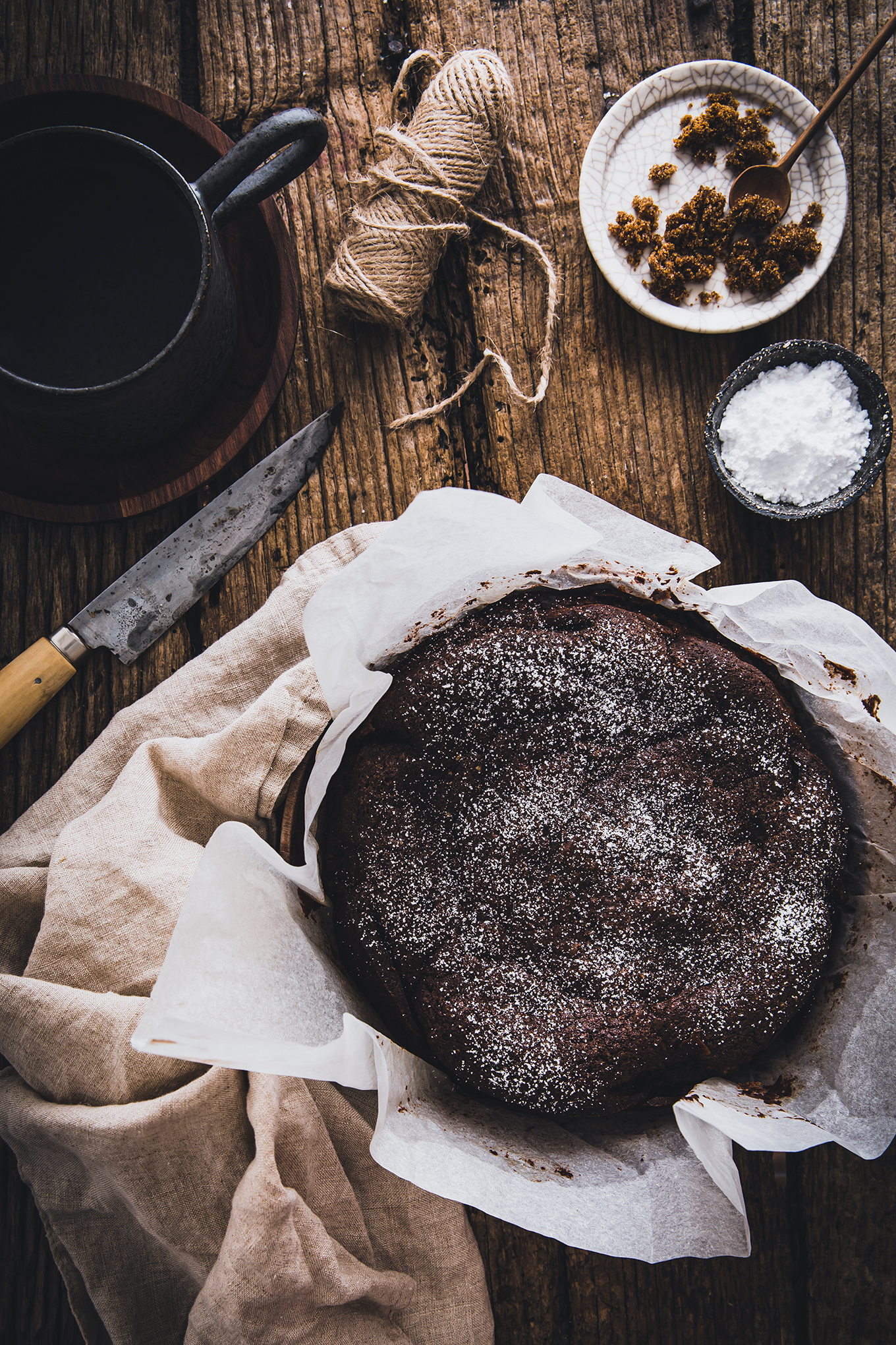 Chocolate cake - Carnets Parisiens