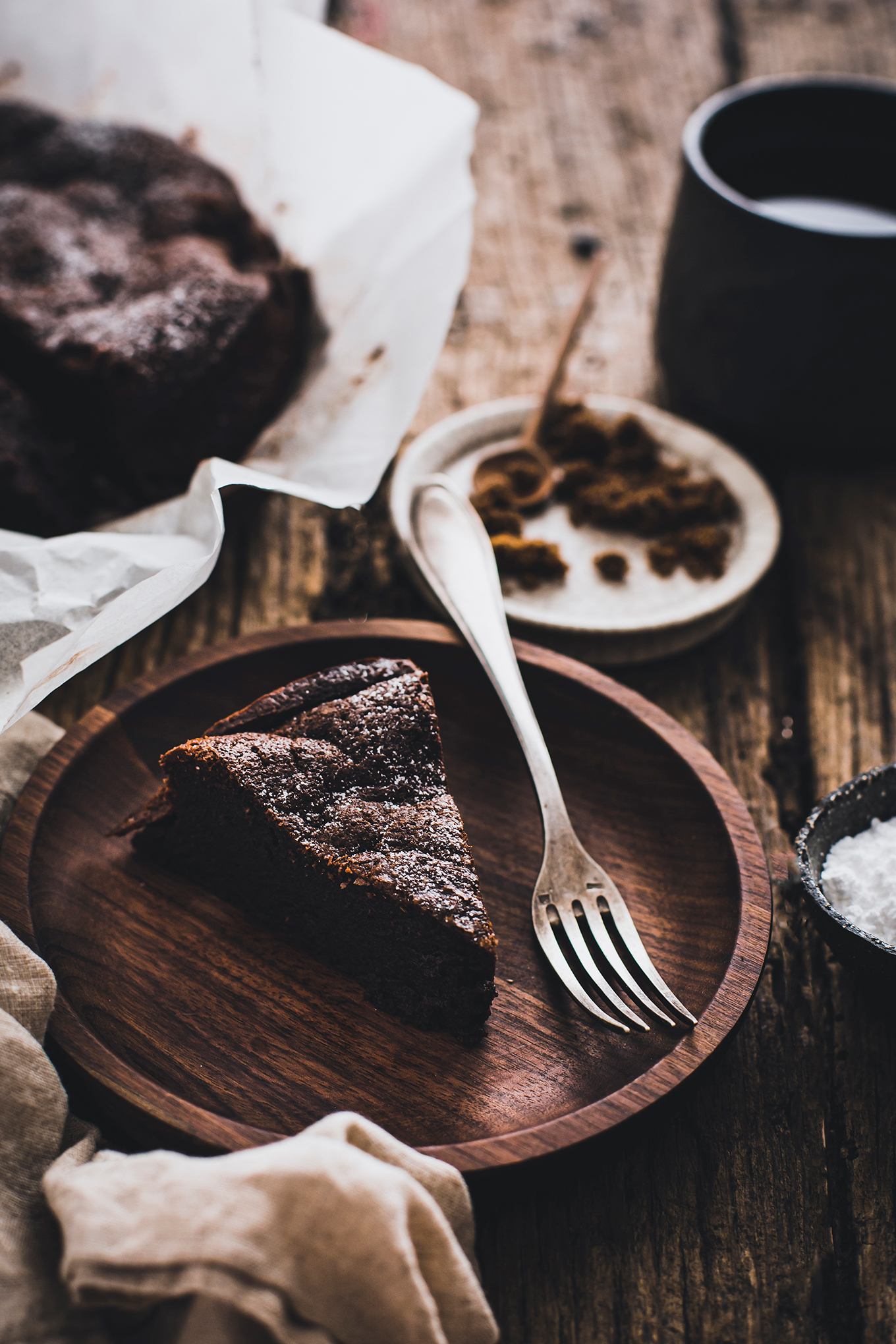 Chocolate cake - Carnets Parisiens