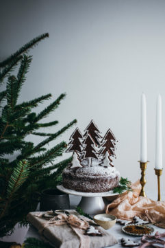 Le gâteau sapin au chocolat