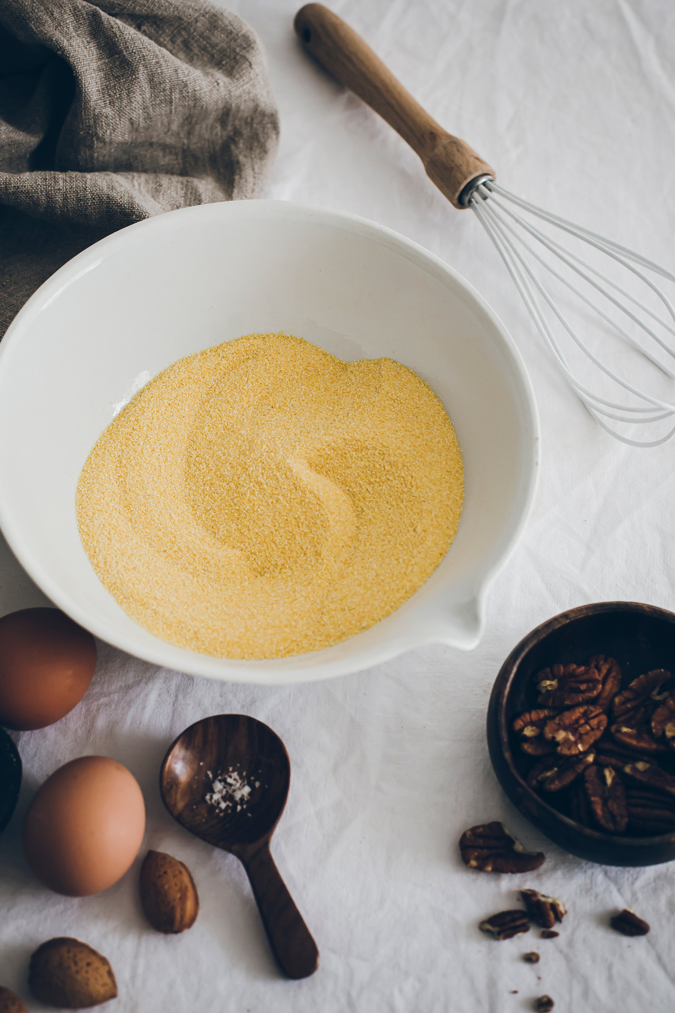 Carnets Parisiens - Polenta pecan and chocolate cake