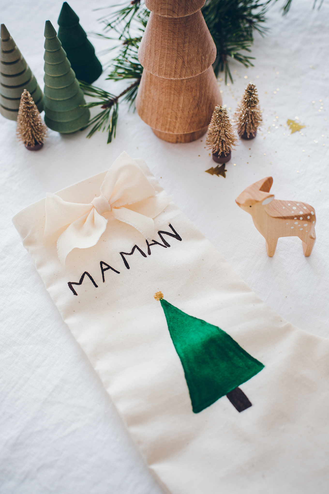 DIY Christmas stocking for kids - Carnets Parisiens