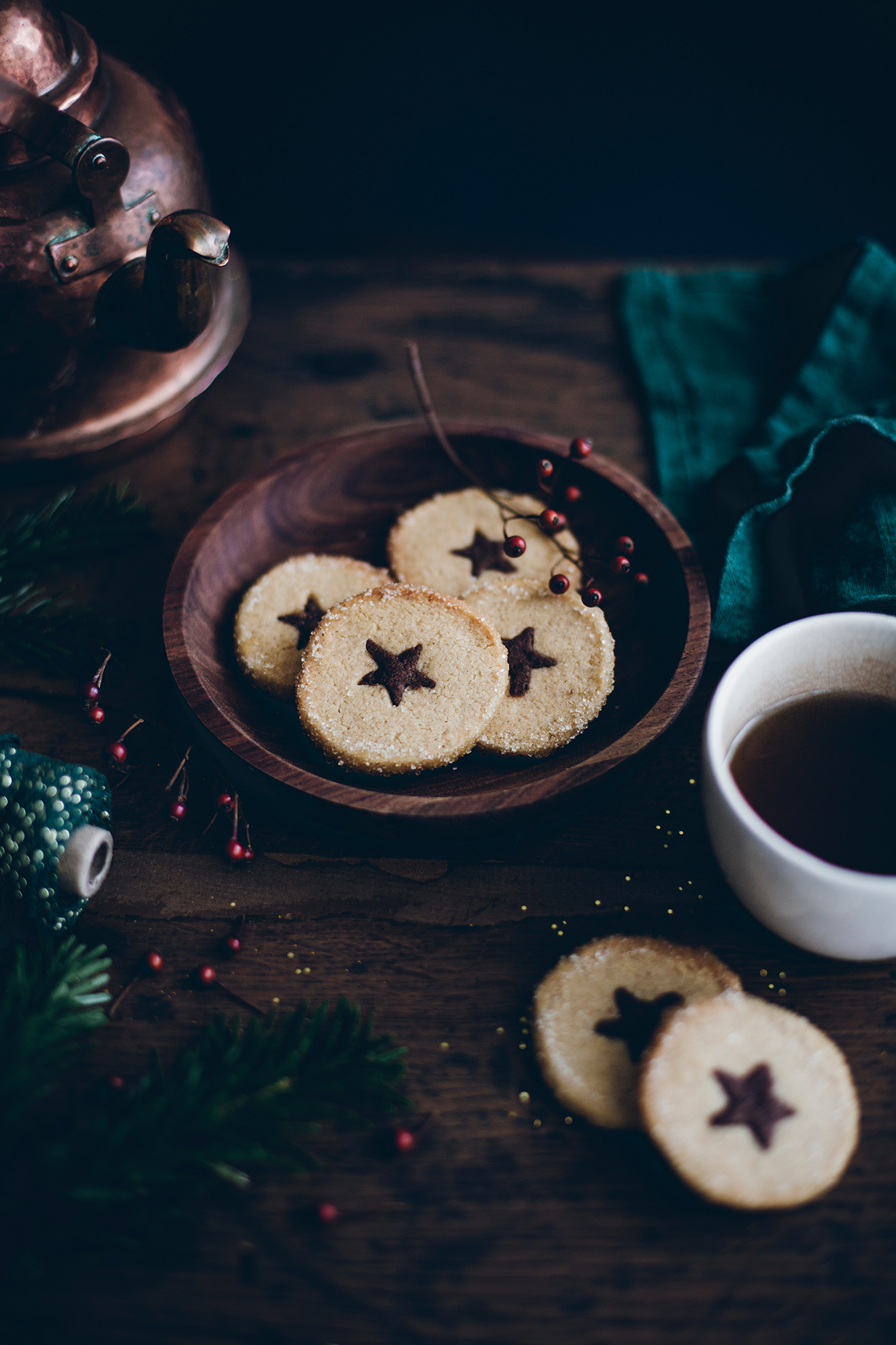 Christmas stars cookies - Carnets Parisiens