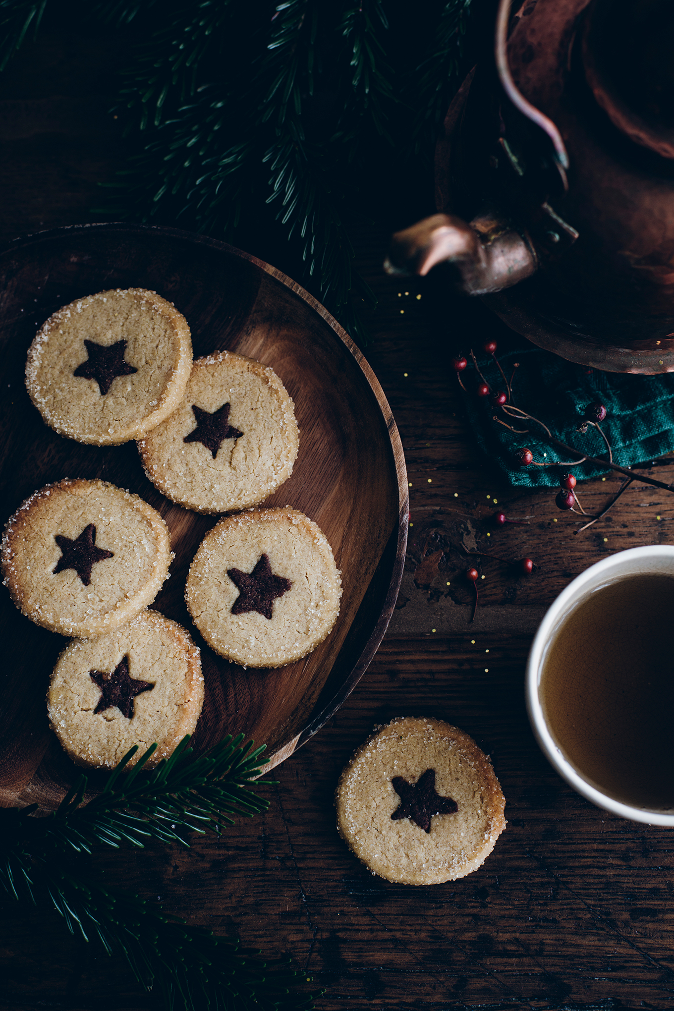 Christmas stars cookies - Carnets Parisiens