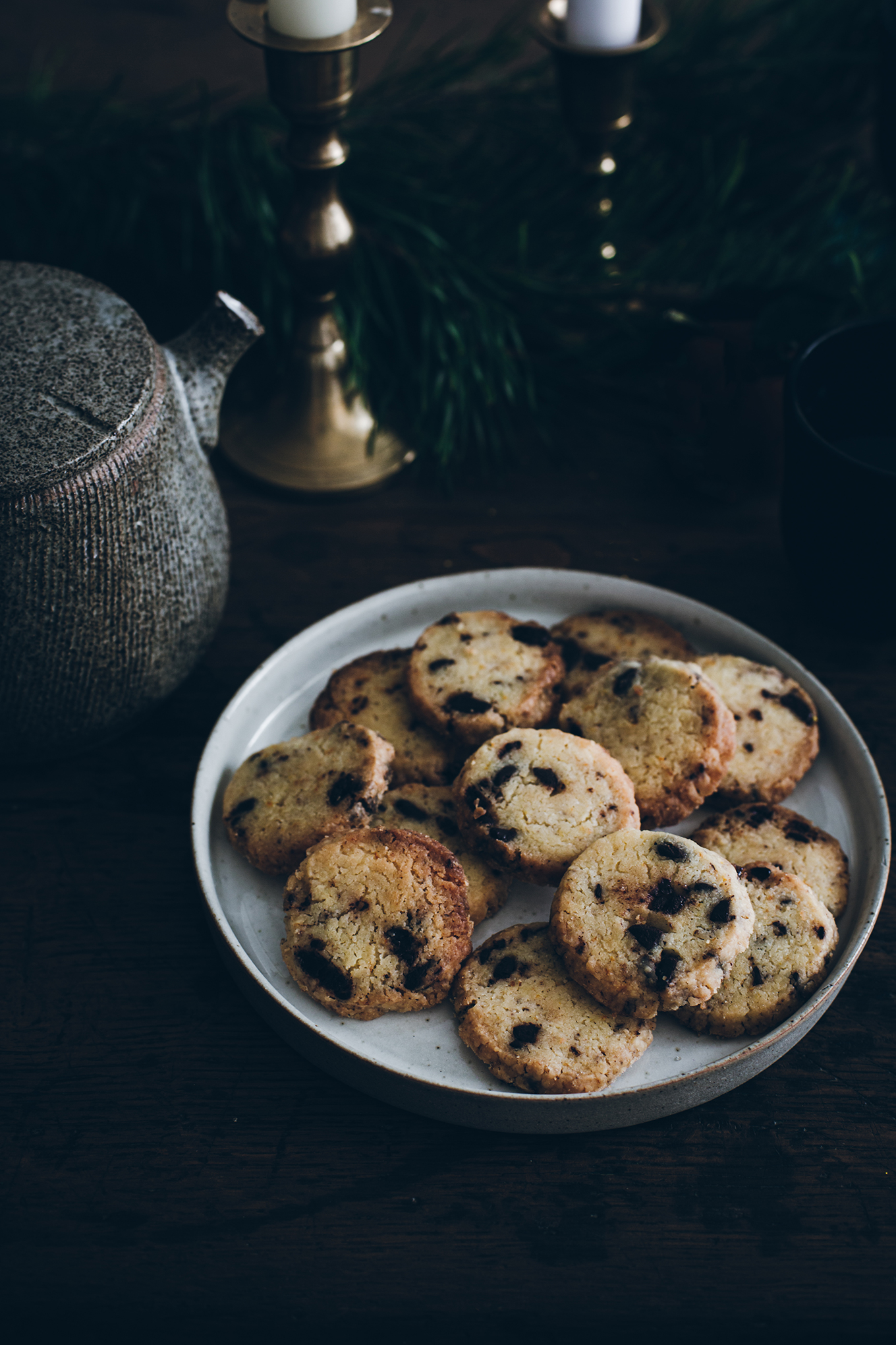 Chocolate-clementine shortbread - Carnets Parisiens