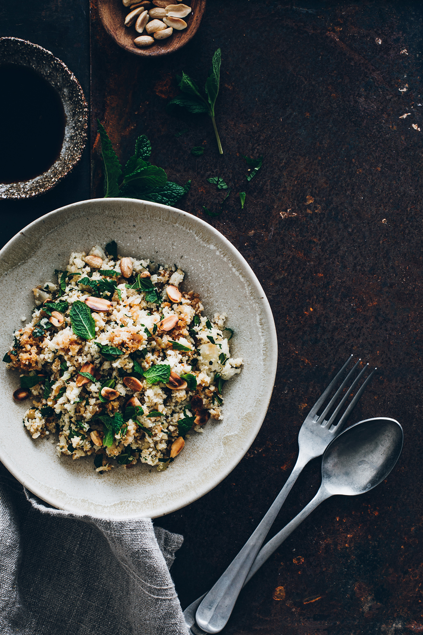 Fried cauliflower - Carnets Parisiens