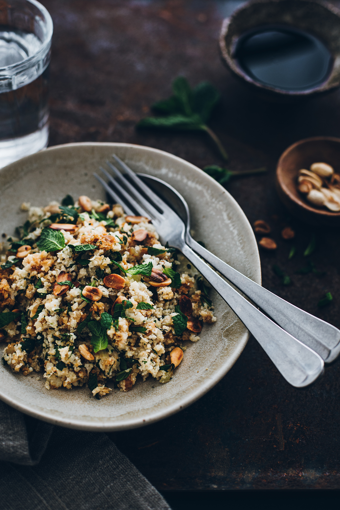 Fried cauliflower - Carnets Parisiens