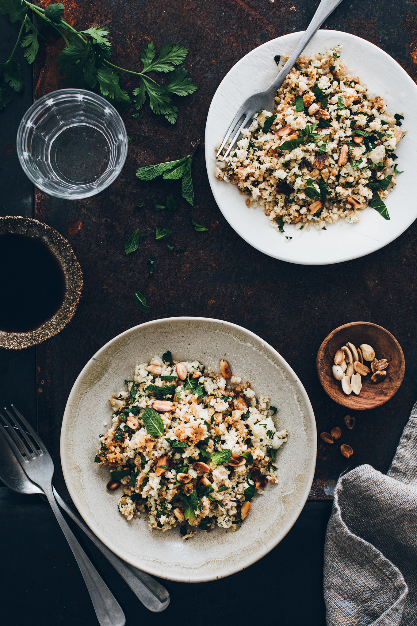 Fried cauliflower - Carnets Parisiens