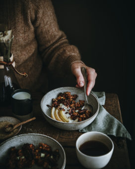 Granola au potimarron