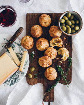 Les gougères au comté