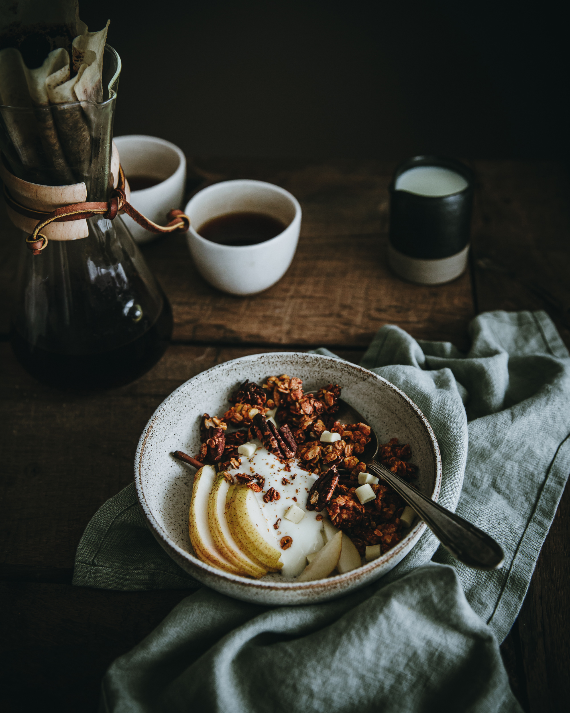 Granola au potimarron