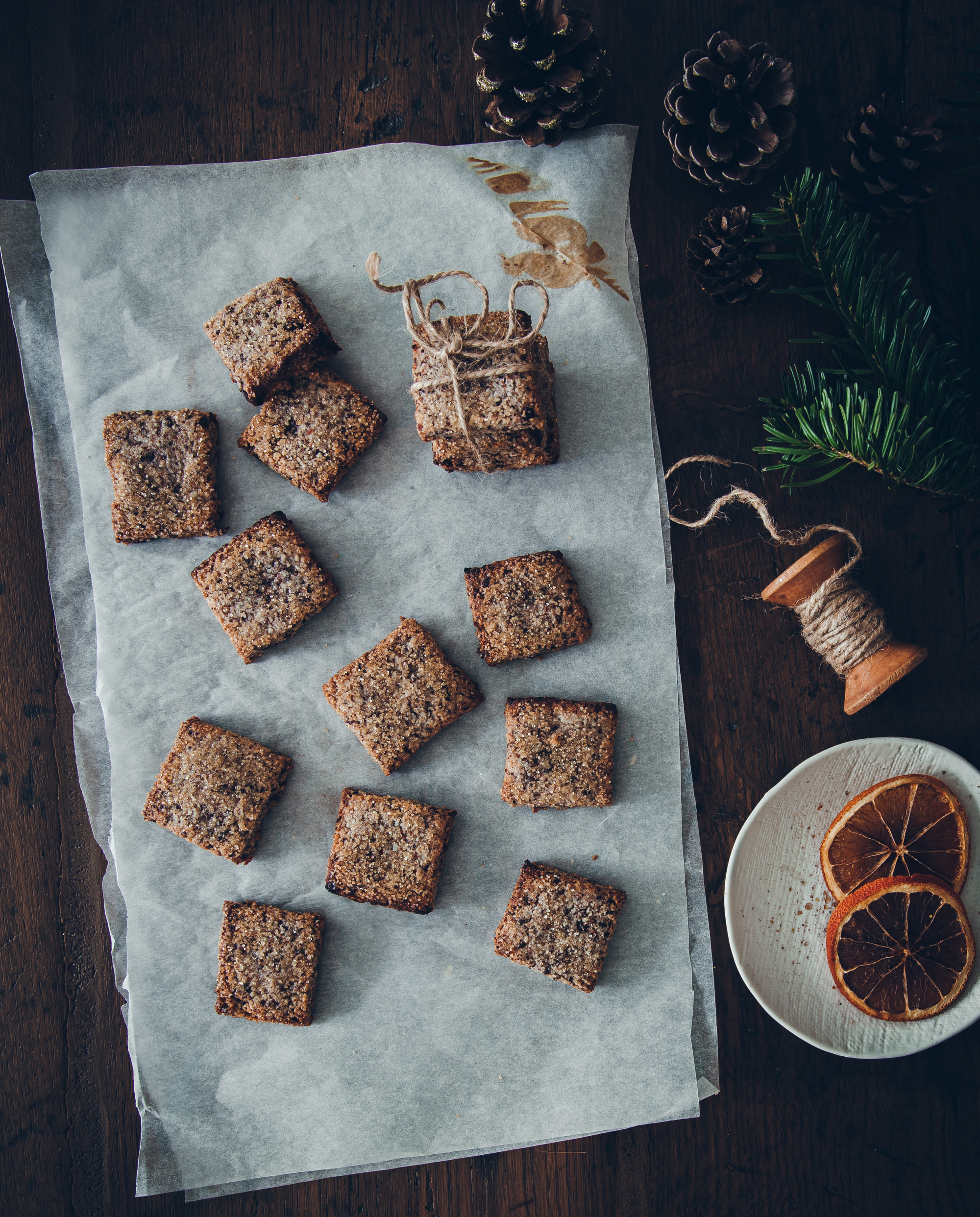 Christmas Cookie Box Bredele Brunsli