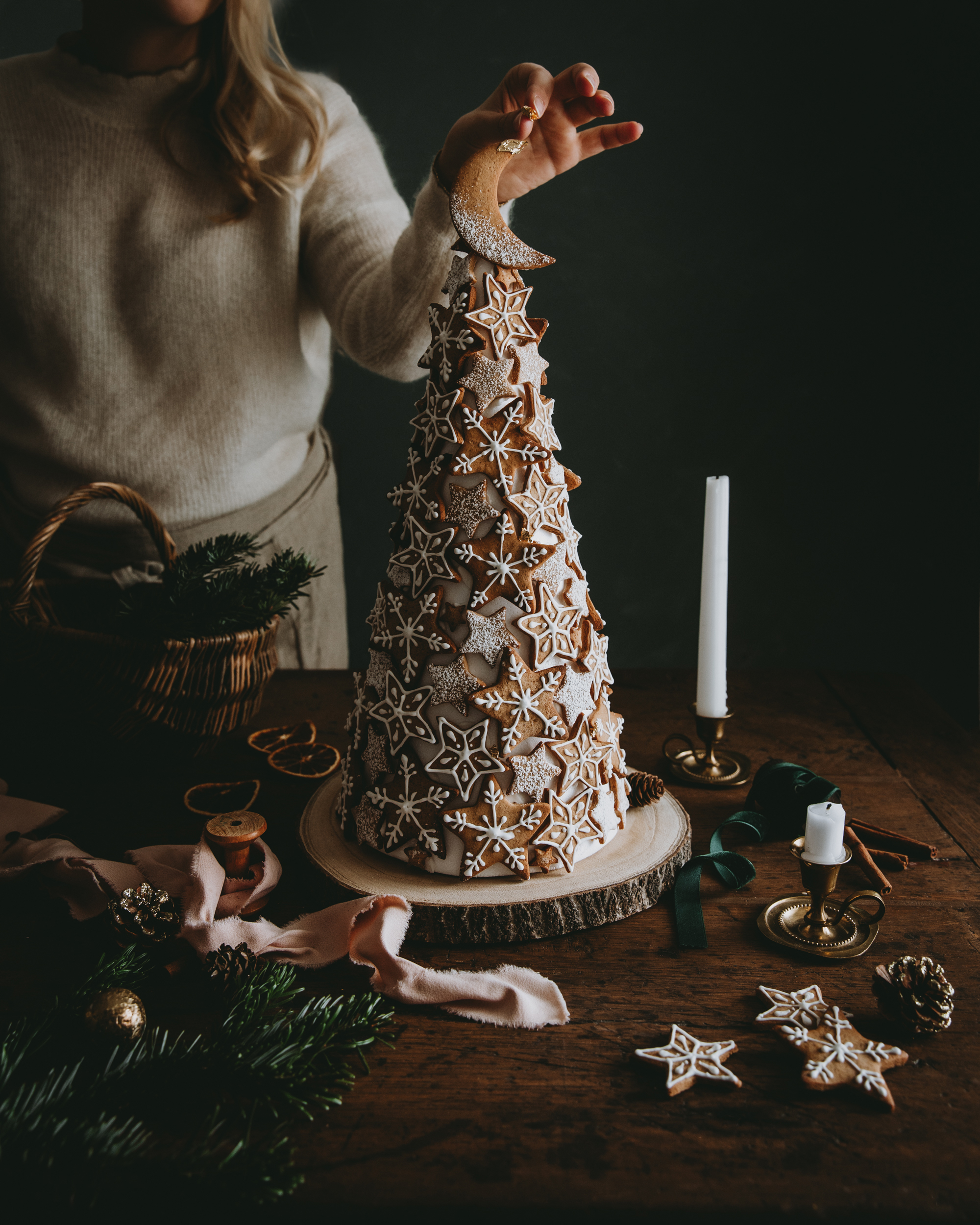 Christmas Gingerbread Stars