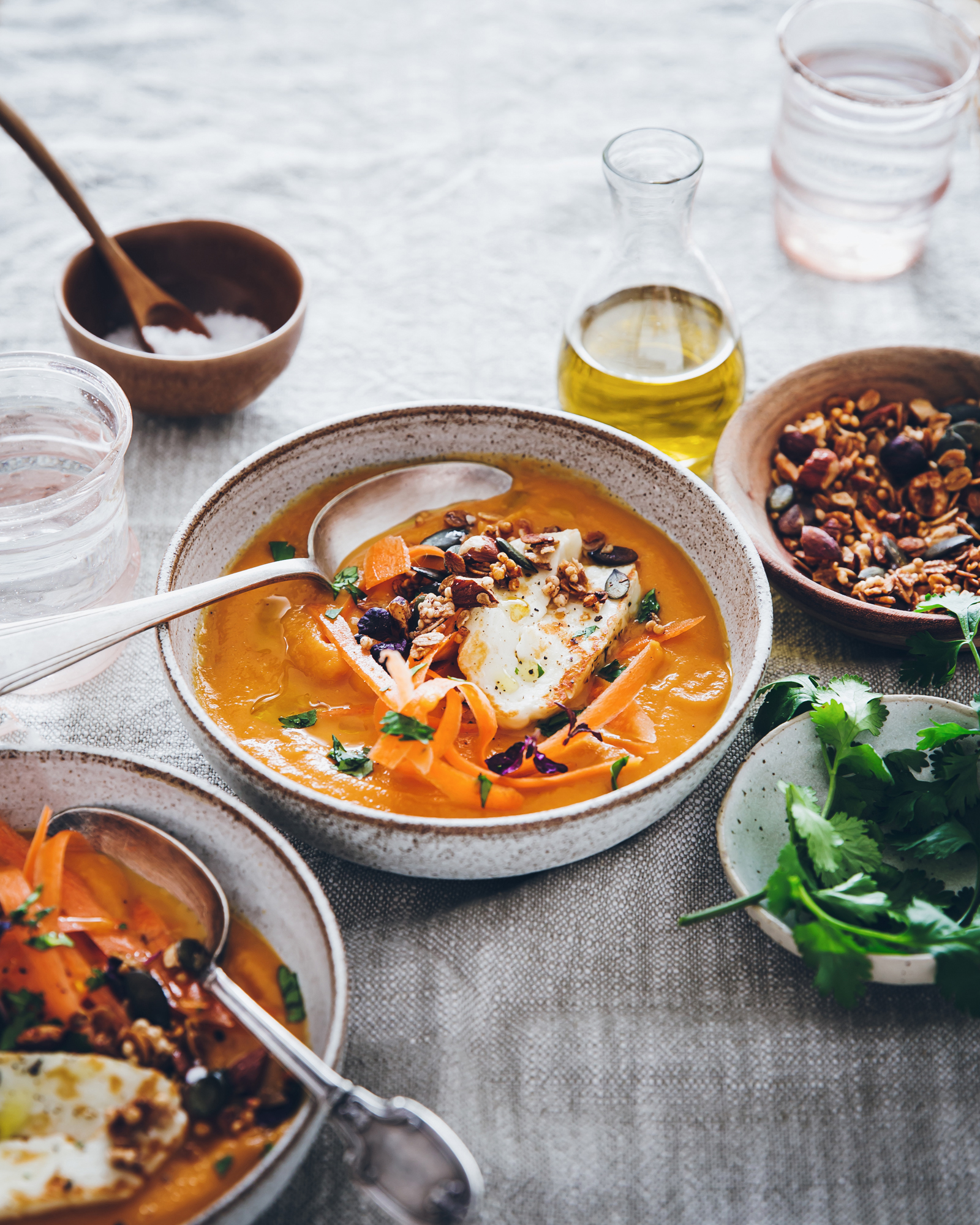 Carrot, orange and cumin soup - Carnets Parisiens