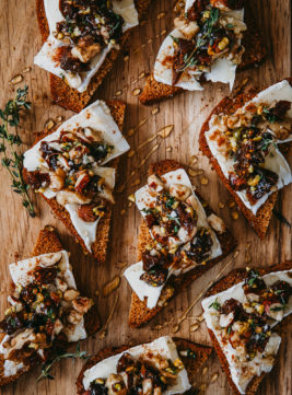 Tartines de Brie Noël